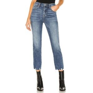 PISTOLA Monroe Mid Rise Cropped Cigarette Mystique